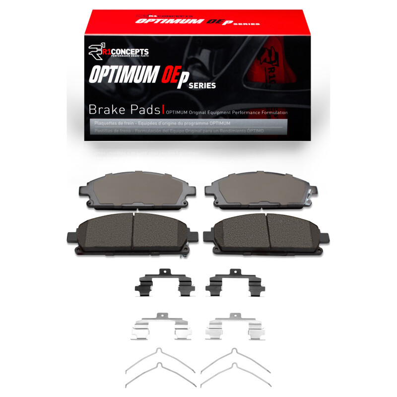 Acura MDX Brake Pads - Front - R1 Concepts - Optimum OE - `02-`17